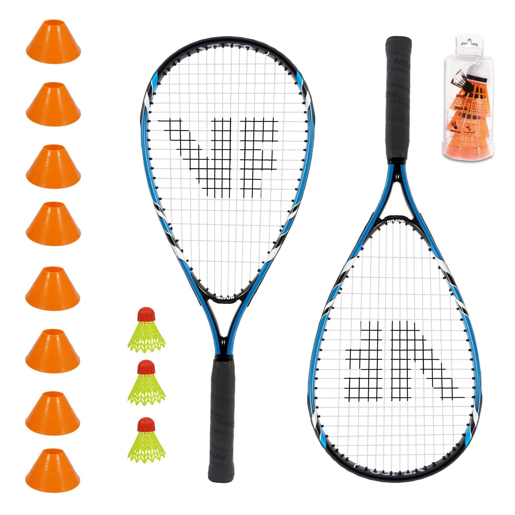 Badmintonschläger victor Vicfun Speed 100 Set