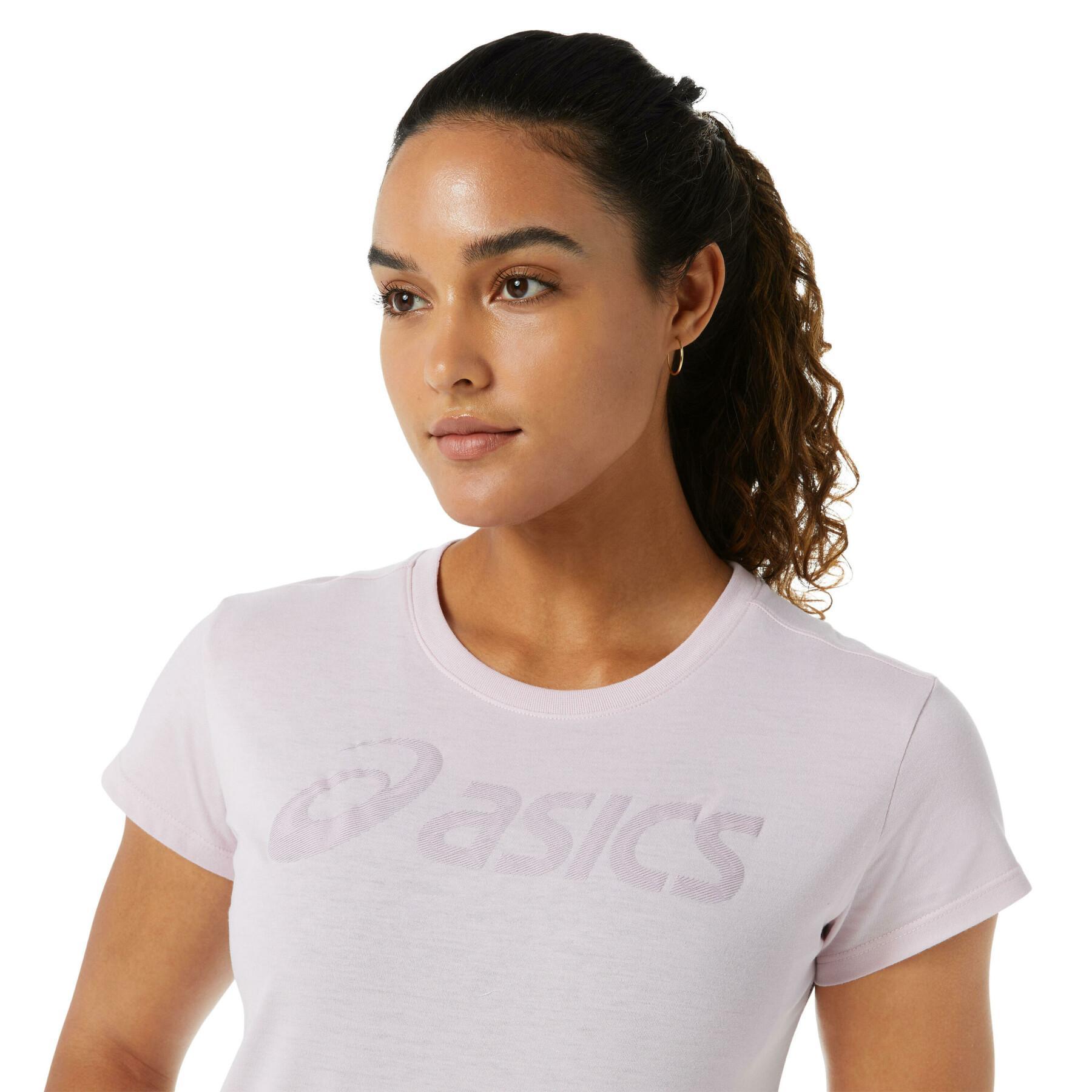 Damen-T-Shirt Asics Big Logo Iii