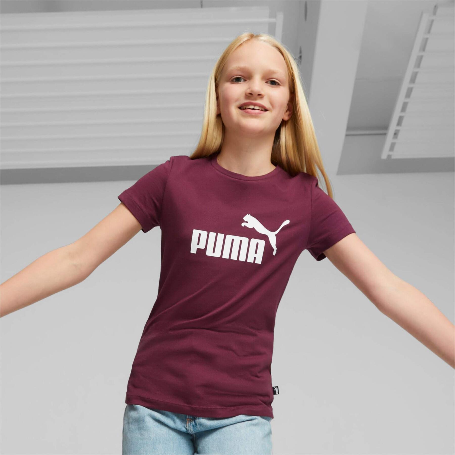 Mädchen-T-Shirt Puma Ess Logo