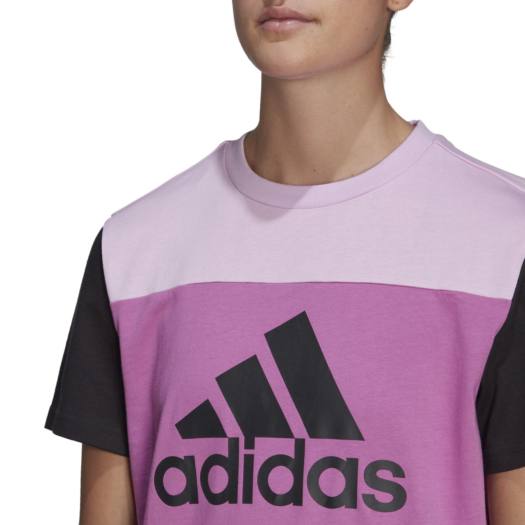 T-Shirt mit Logo für Frauen adidas Essentials Colorblock