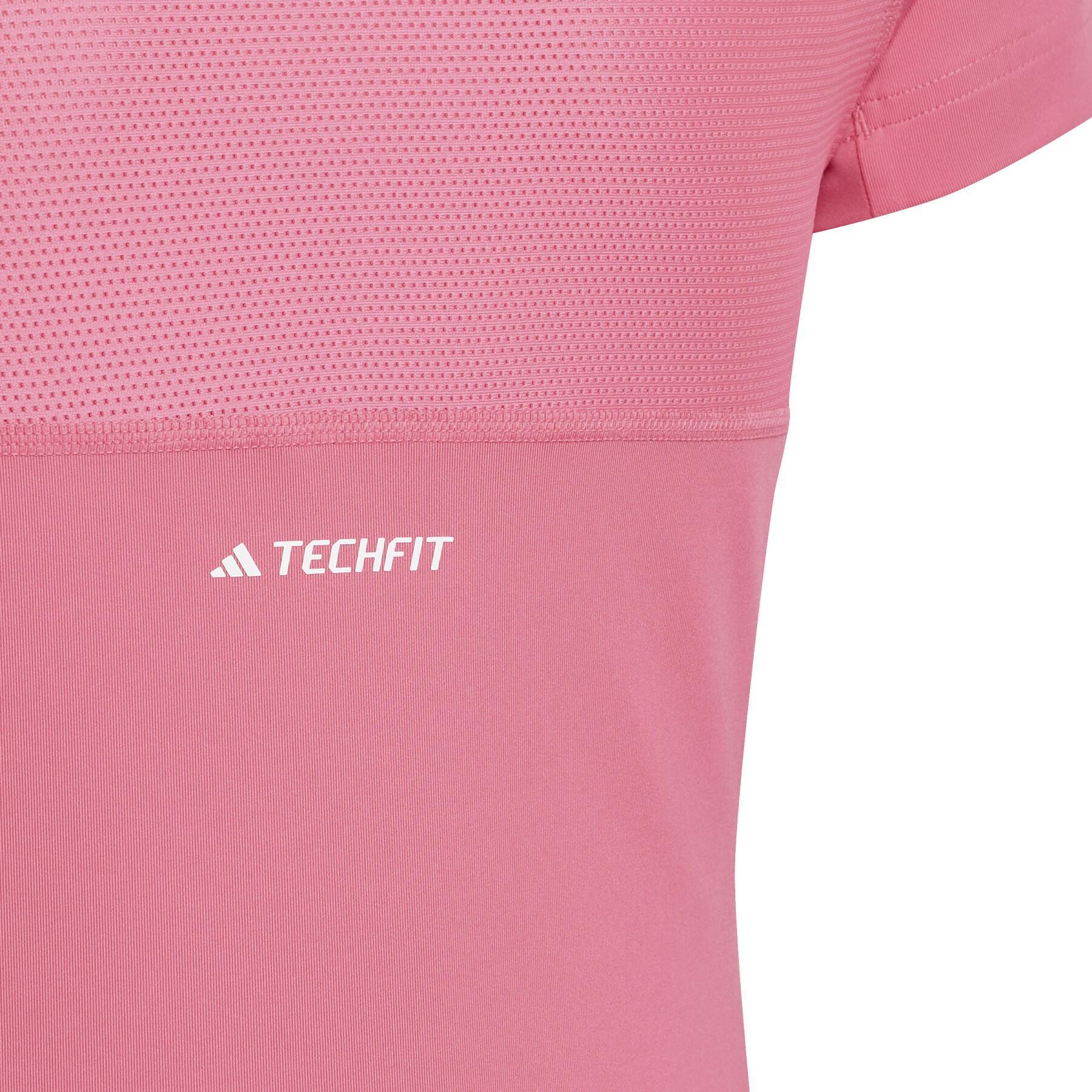 Mädchen-T-Shirt adidas Techfit Aerorady Sport Icons