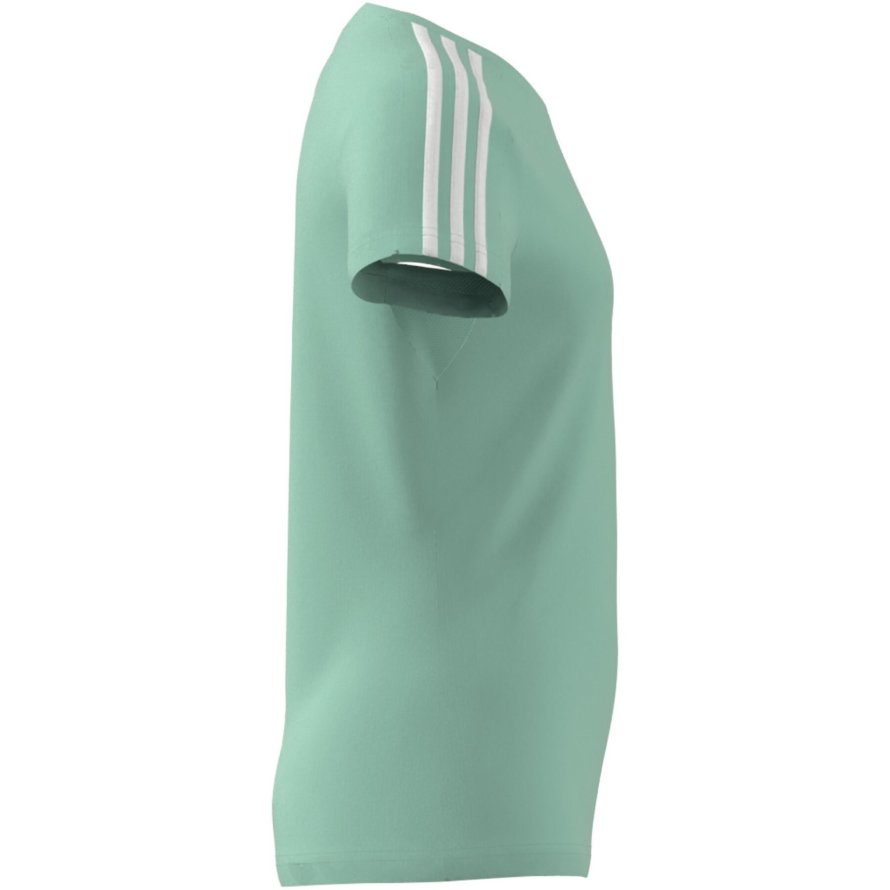Eng anliegendes Trikot für Mädchen adidas 3-Stripes Essentials Aeroready