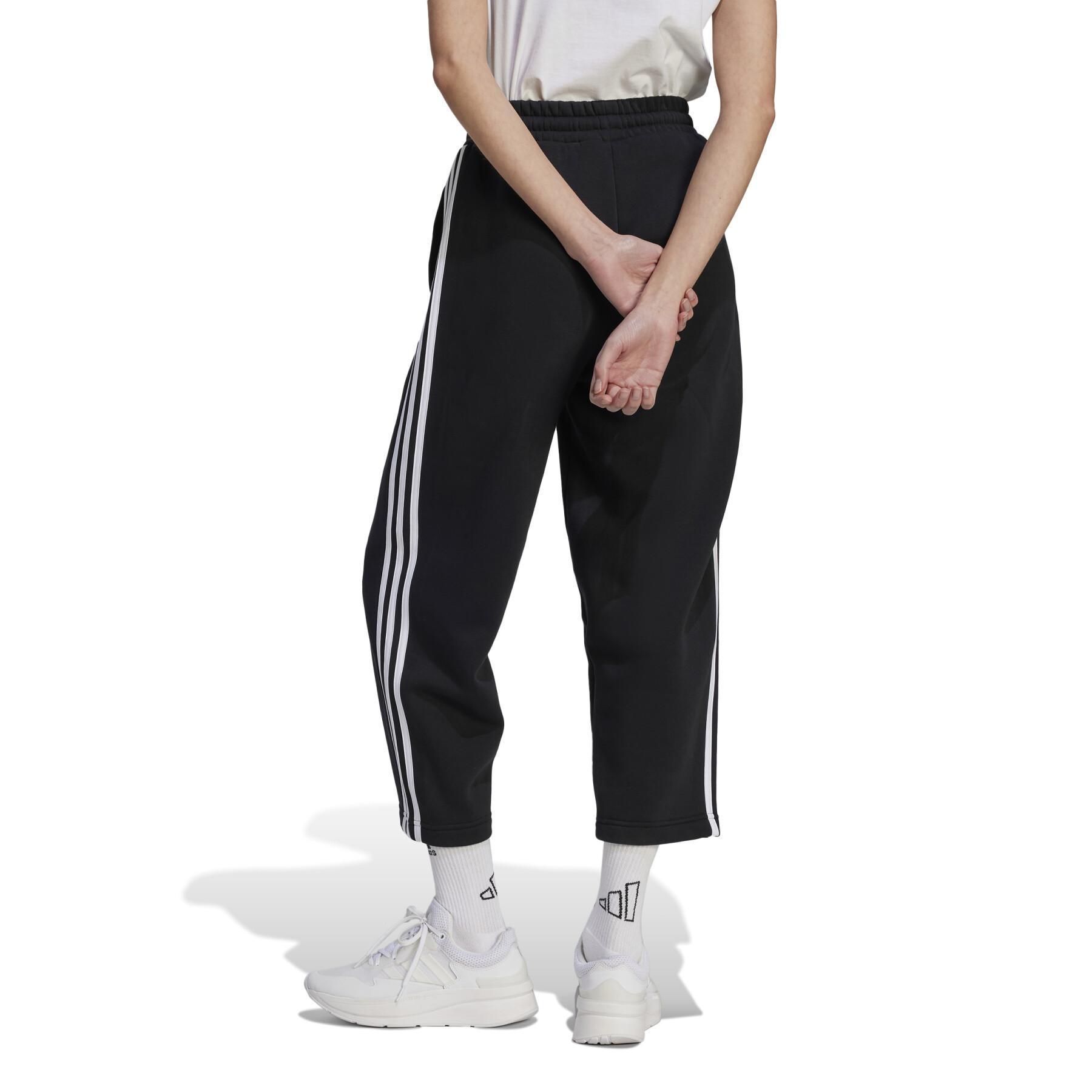 Jogging Molton mit offenem Saum Frau adidas Essentials 3-Stripes