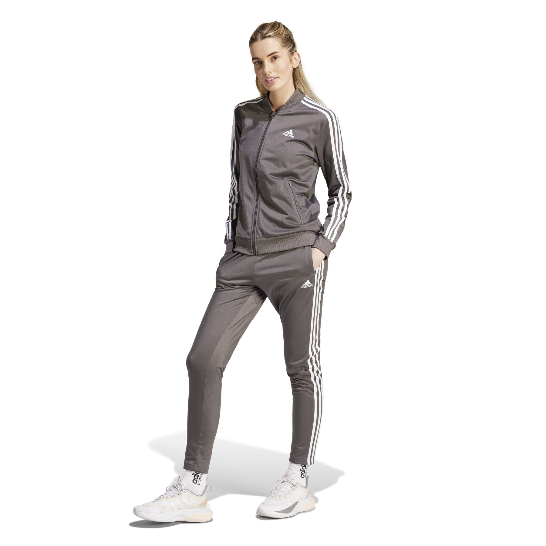 Trainingsanzug Frau adidas Essentials 3-Stripes