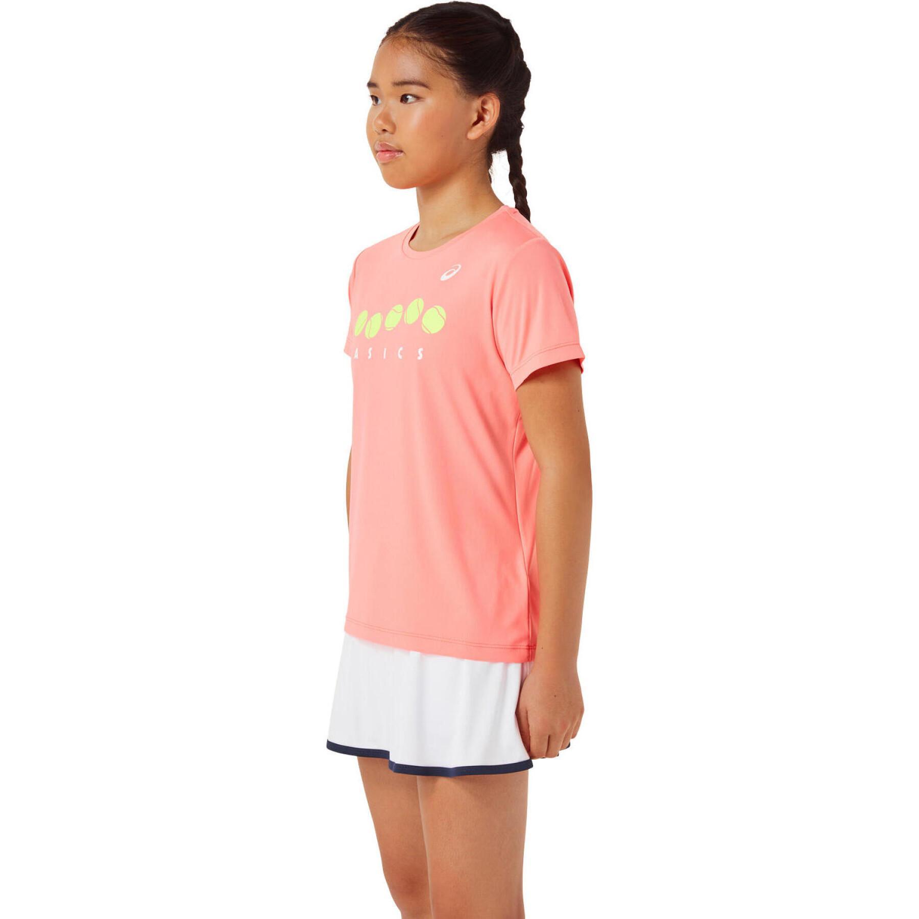 Mädchen-Tennis-T-Shirt Asics Graphic