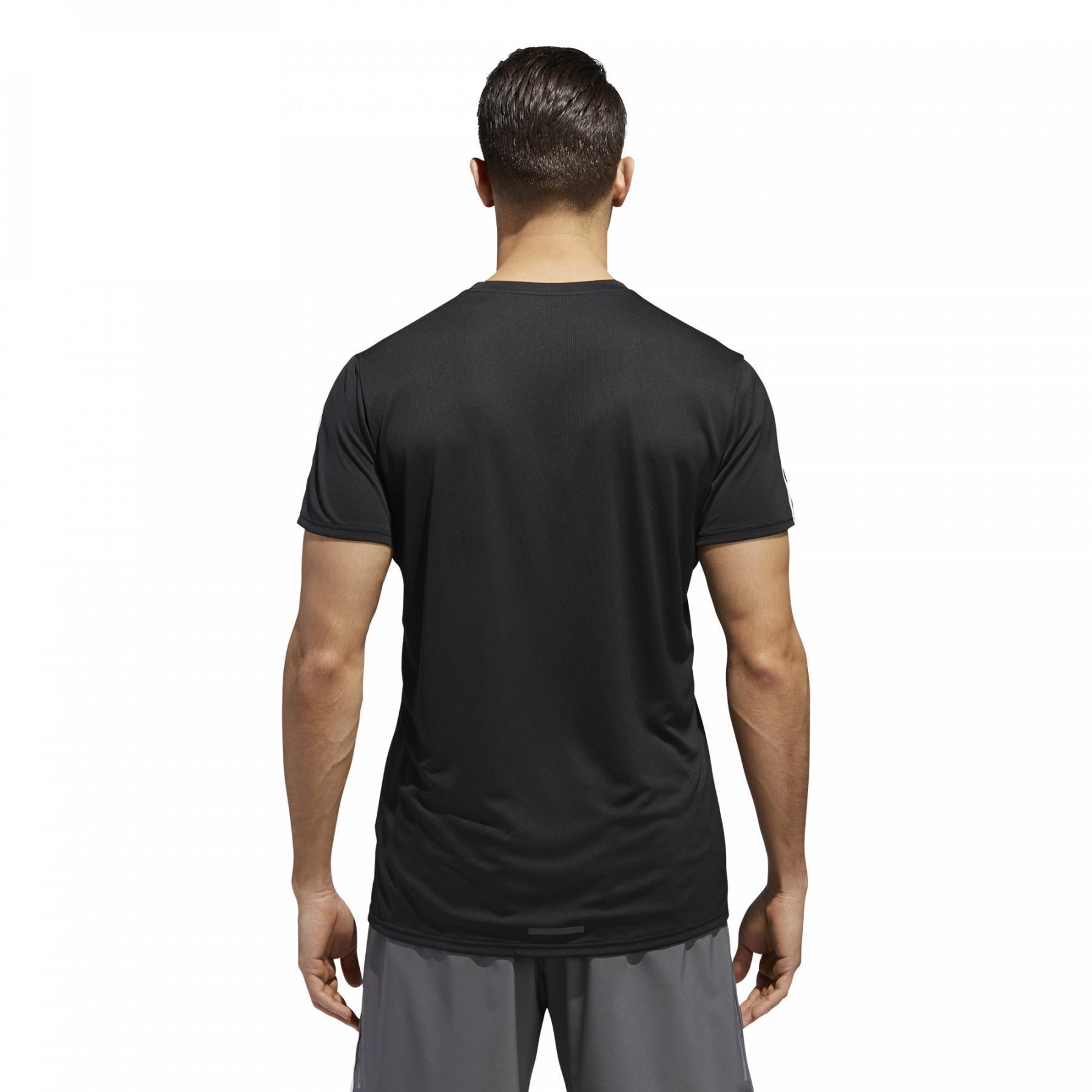 Lauf-T-Shirt adidas 3-Stripes