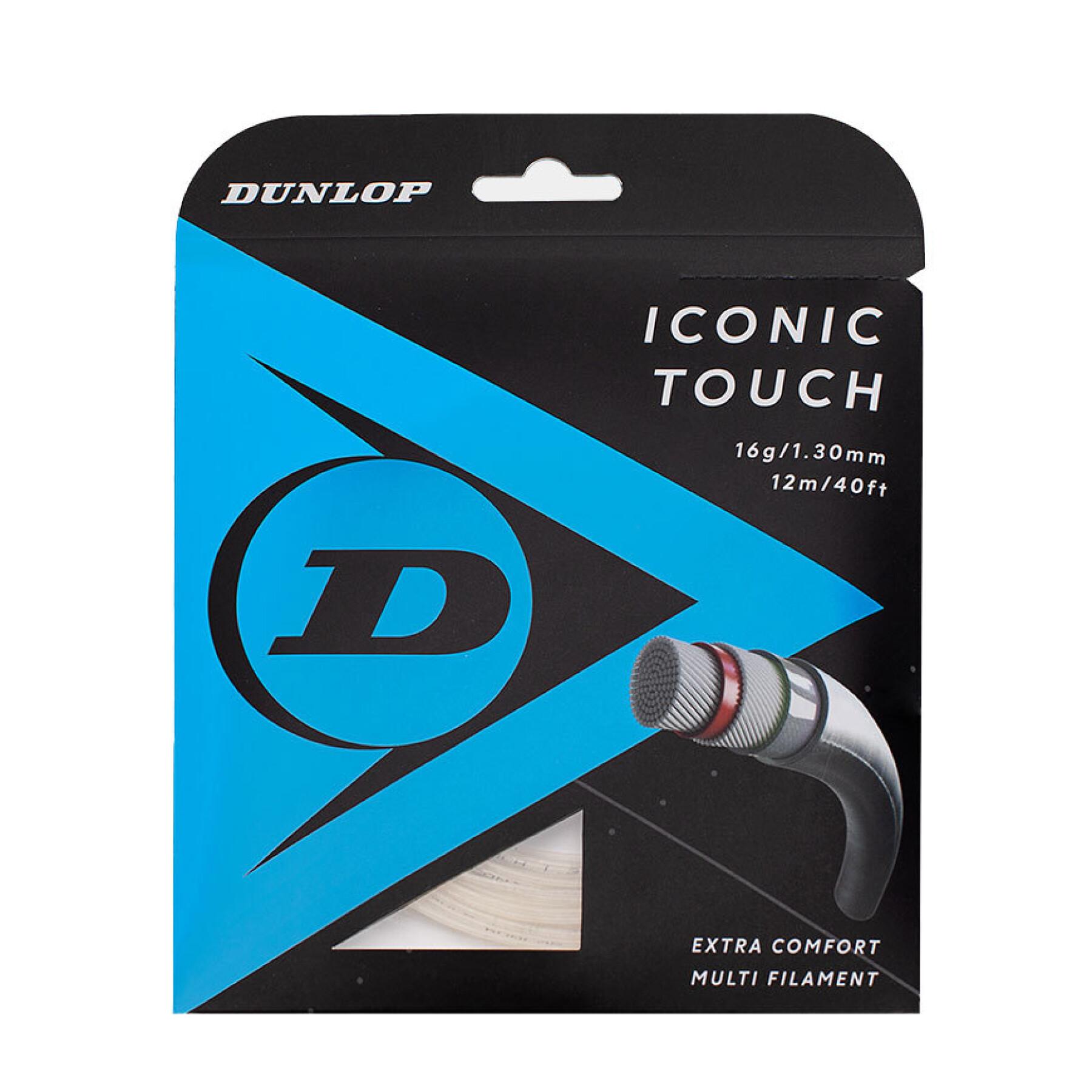 Tennissaiten Dunlop Iconic Touch 16G Na 12 m