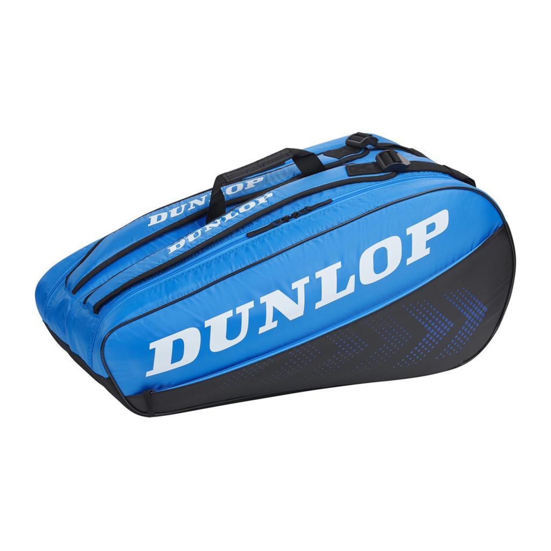 Tasche für 10 Tennisschläger Dunlop Fx-Club