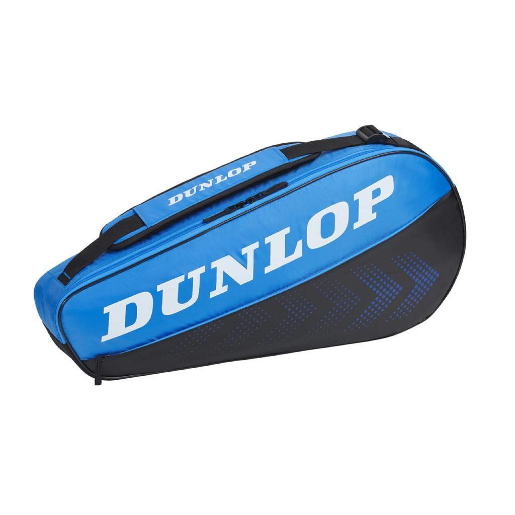 Tasche für 3 Tennisschläger Dunlop Fx-Club