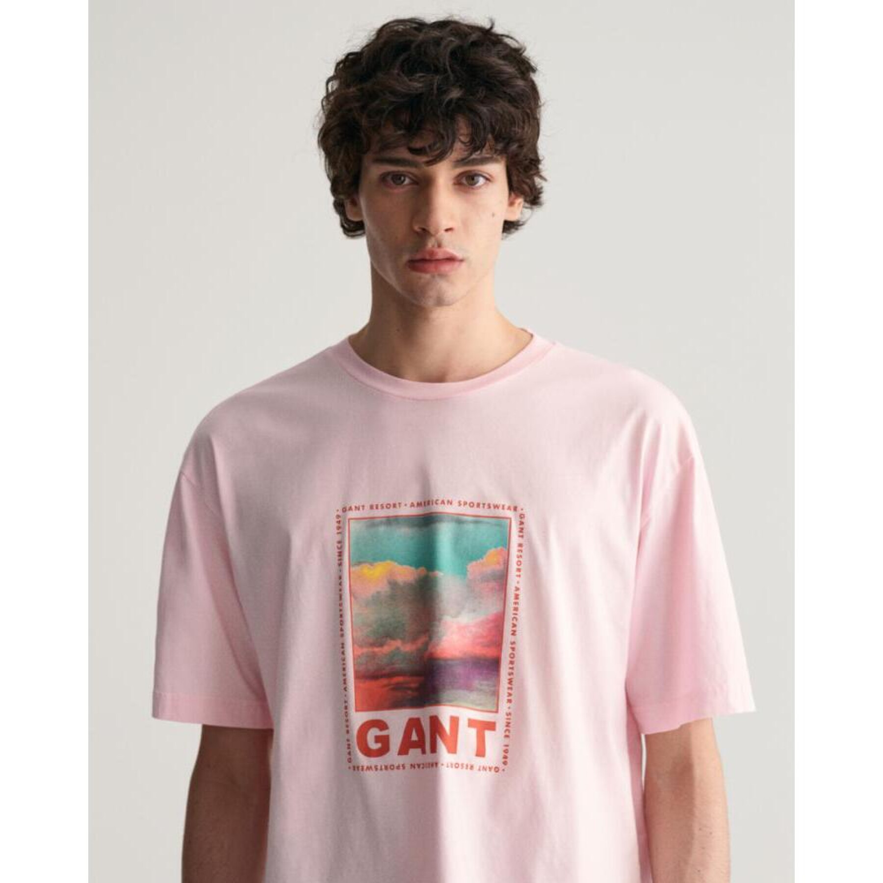 T-Shirt Gant Washed Graphic