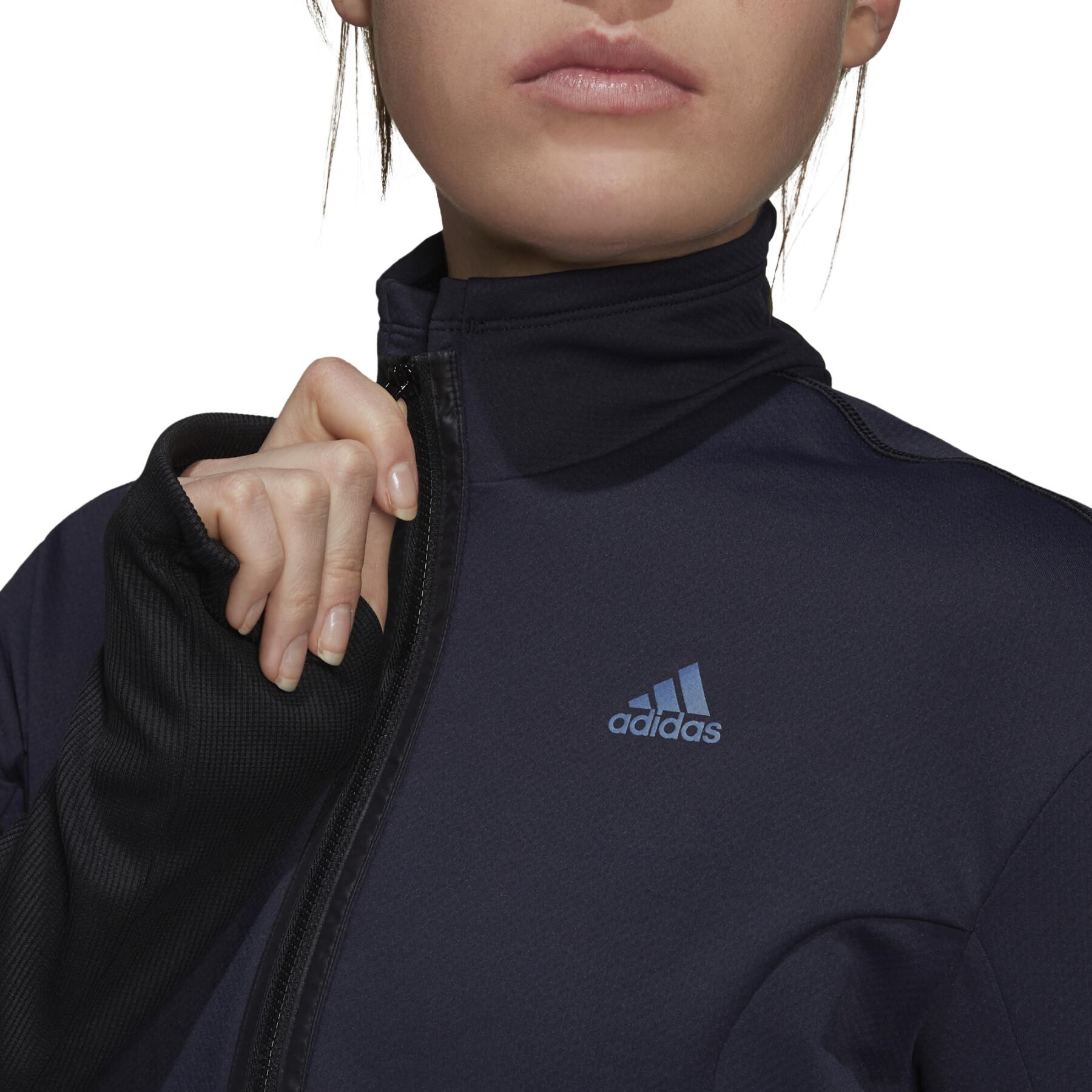 Sweatshirt Frau adidas COLD.RDY Running Cover-Up