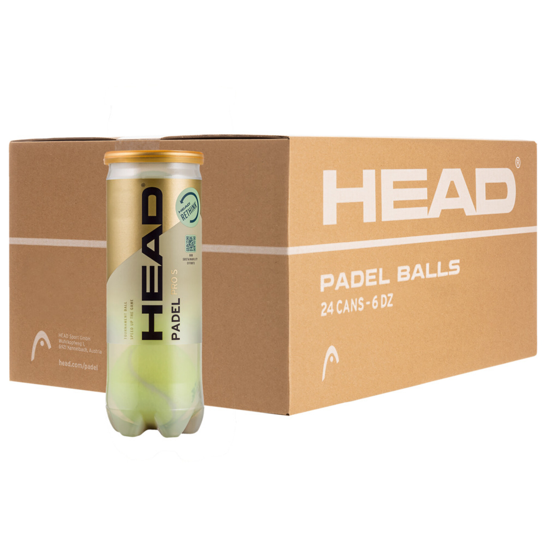 Tennisball Head Padel Pro (x3)