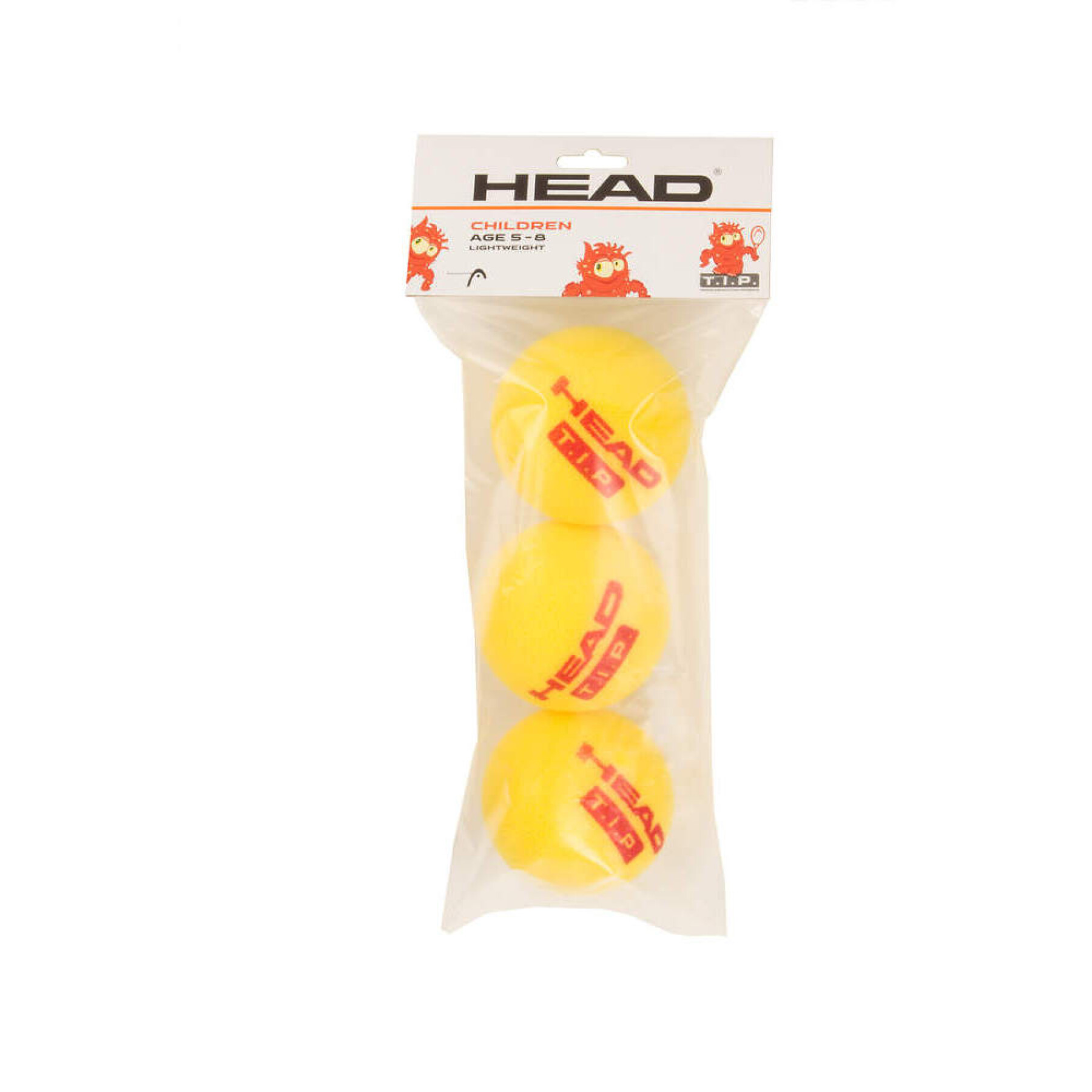 Tennisball aus Leichtschaumstoff Kind Head T.I.P (x3)