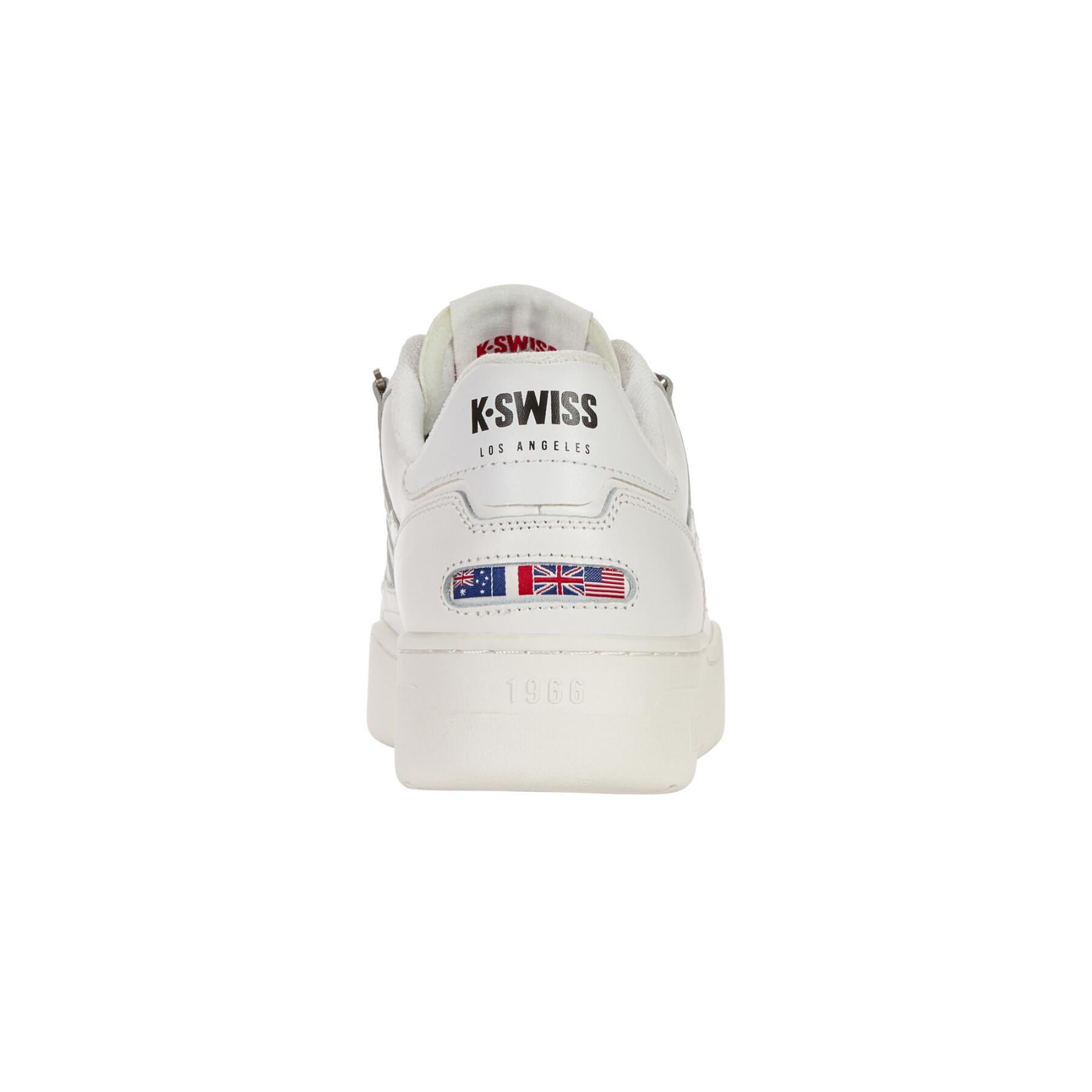 Sneakers aus Leder für Frauen K-Swiss Cannoncourt