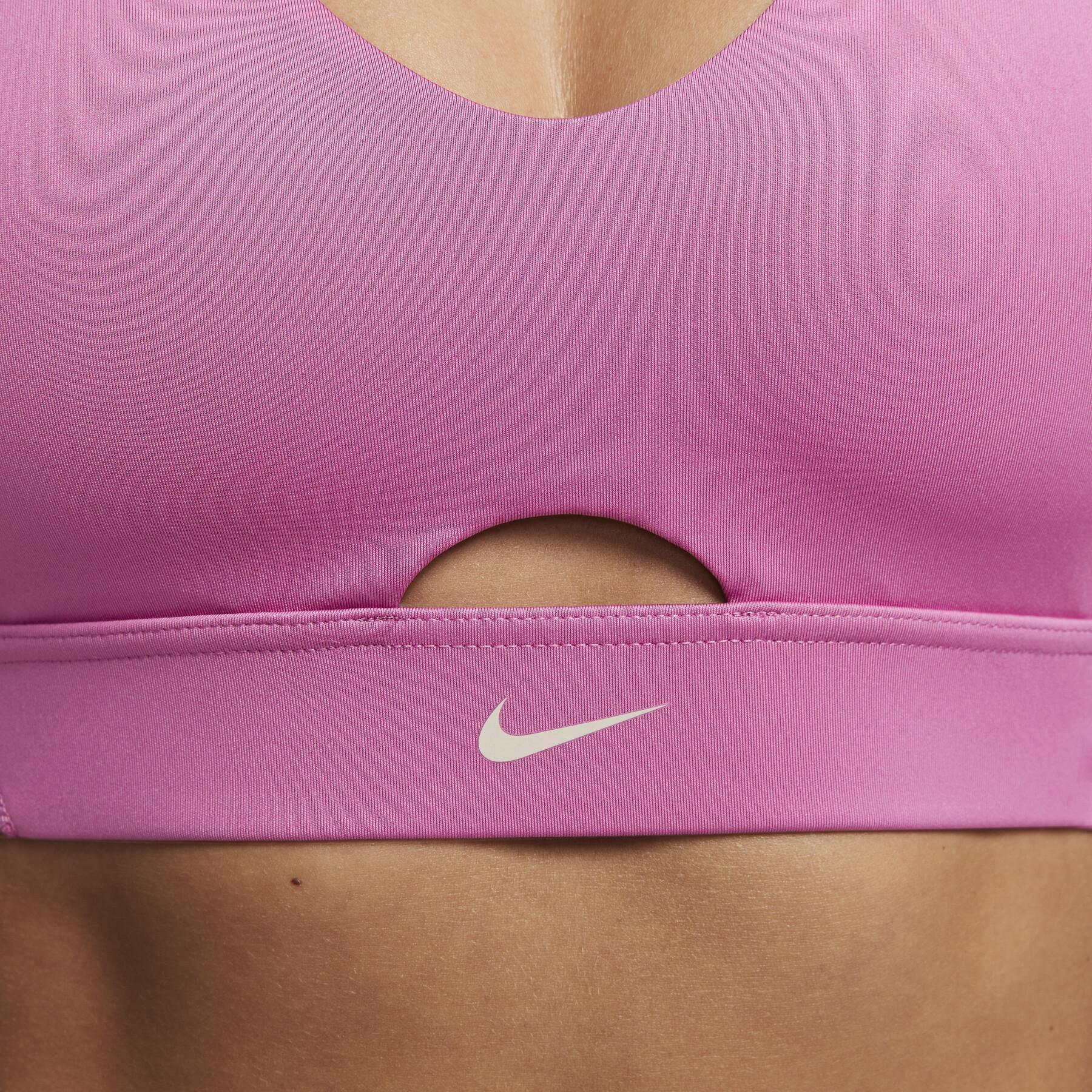 Damen-BH Nike Dri-Fit Indy Plunge Cutout