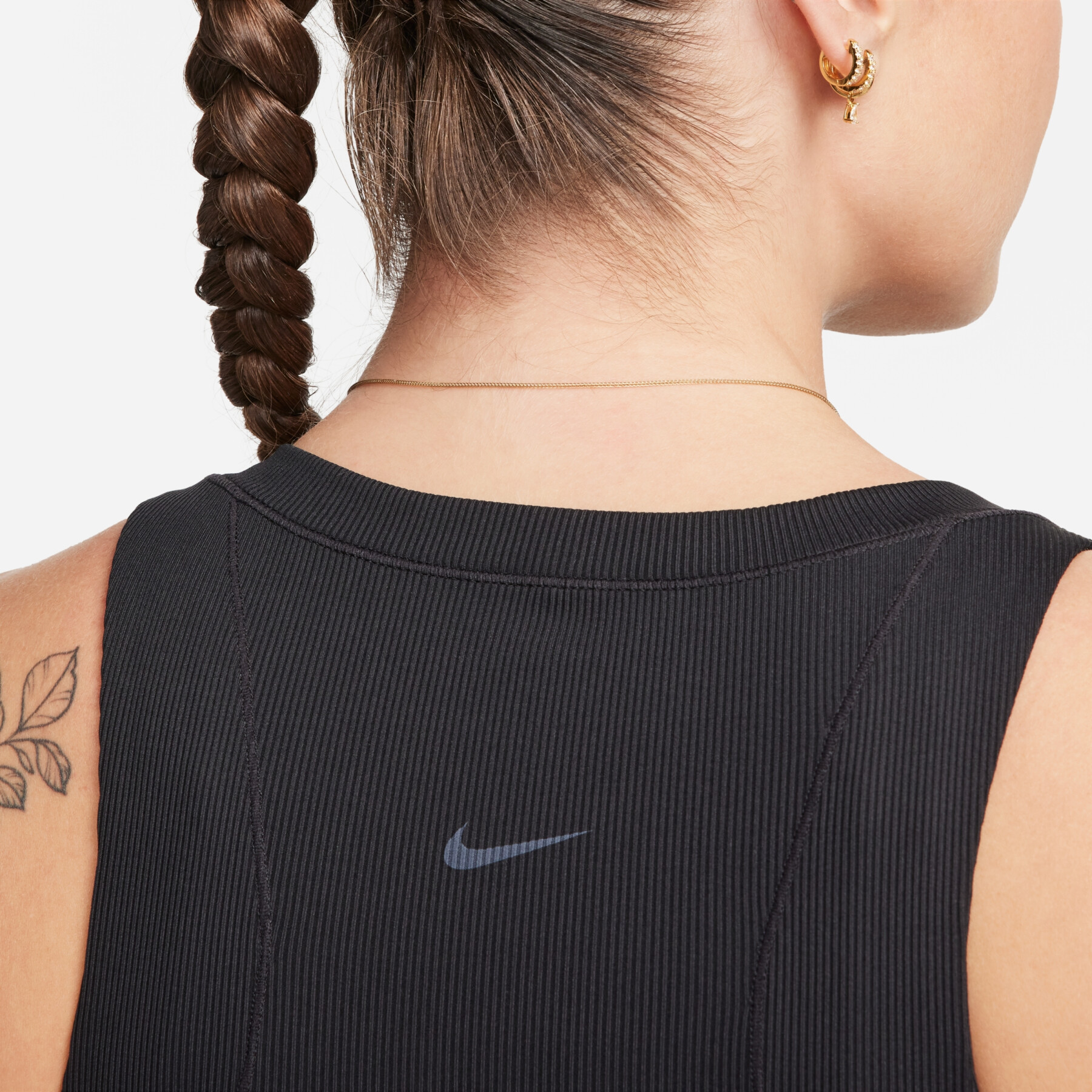Damen-Top Nike Zenvy Rib Dri-FIT
