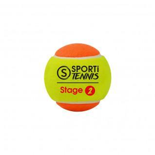 Beutel mit 3 Tennisbällen Stufe 2 Sporti France