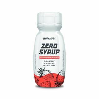 6er Pack Snacktuben Biotech USA zero syrup - Erdbeere 320ml