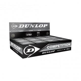 Satz mit 12 Squashbällen Dunlop competition