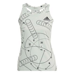 Damen-Tennis-Clubgrafik-Top adidas