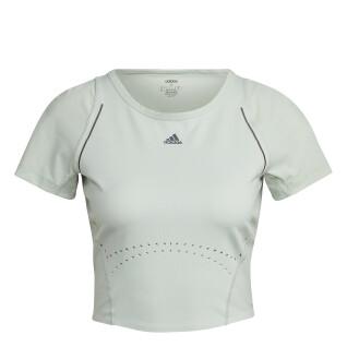 T-shirt crop top Damen adidas HIIT 45 Seconds