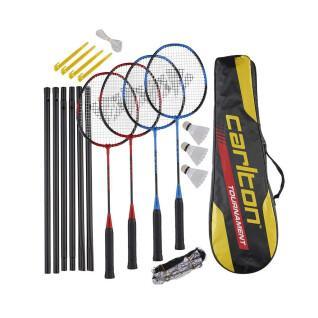 Badmintonschläger-Set für 4 Spieler Carlton Tournament