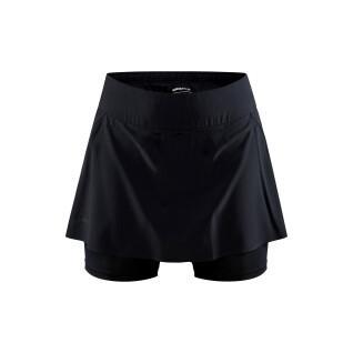 Damenrock-Shorts Craft Pro Hypervent 2IN2