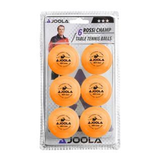 JOOLA Tischtennisbälle SELECT 6er Pack Tischtennis Bälle Ping Pong weiß 44102 