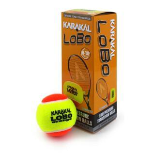 3er-Set Tennisbälle Kind Karakal LoBo