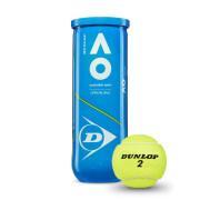 Satz mit 3 Tennisbällen Dunlop australian open