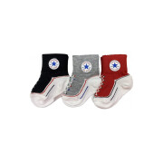 3er-Pack geriffelte Socken für Kinder Converse