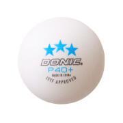 3er-Set Tischtennisbälle Donic P40+*** (40 mm)