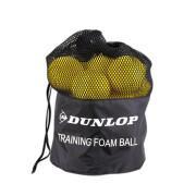 Set von 12 Tennisbällen Dunlop Training Foam