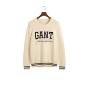 Sweatshirt mit Rundhalsausschnitt Gant Relaxed Collegiate