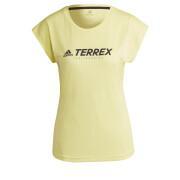 Damen-T-Shirt adidas Terrex Primeblue Trail Functional Logo