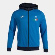 Trainingsjacke mit Kapuze Italienische Tennisföderation Kind Joma