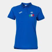 Polo-Shirt mit kurzen Ärmeln Damen Italienische Tennisföderation Joma